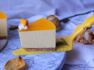 百香果冻芝士蛋糕 