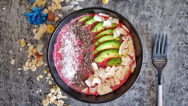 低脂代餐，健康减肥—甜菜根燕麦酸奶 