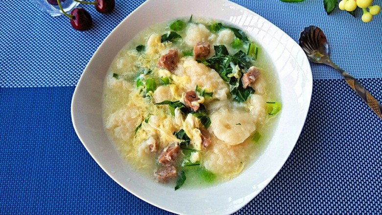 暖心牛肉面疙瘩汤 