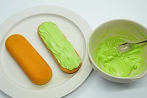 抹茶奶酪夹心蛋糕 